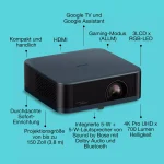 Epson EF-62N Lifestudio Pop Mini-Laserprojektor 700 Lumen FHD HDMI Schwarz/ Blau - Slika 2