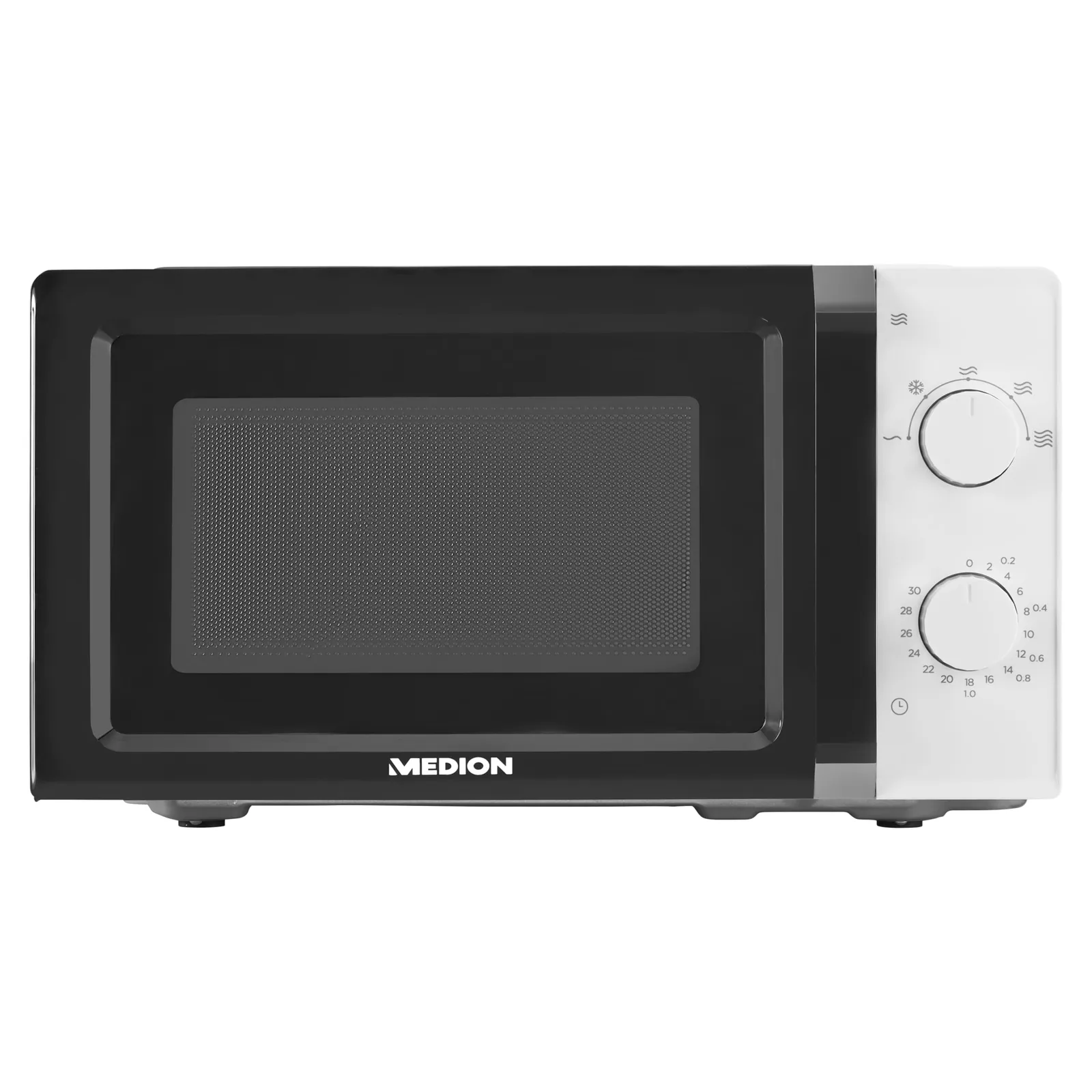 240222125726100501900102Q Medion MD 11475 Mikrowelle schwarz/weiß 20l - Slika 1