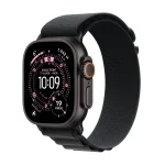Apple Watch Ultra 3 GPS + Cellular 49mm Black Titanium Case with Black Alpine Loop - Large