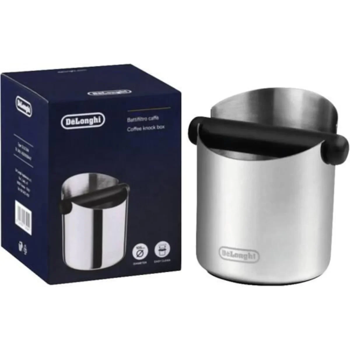 Delonghi DLSC084 EasyClean Kaffeesatzbehälter Edelstahl - Slika 1