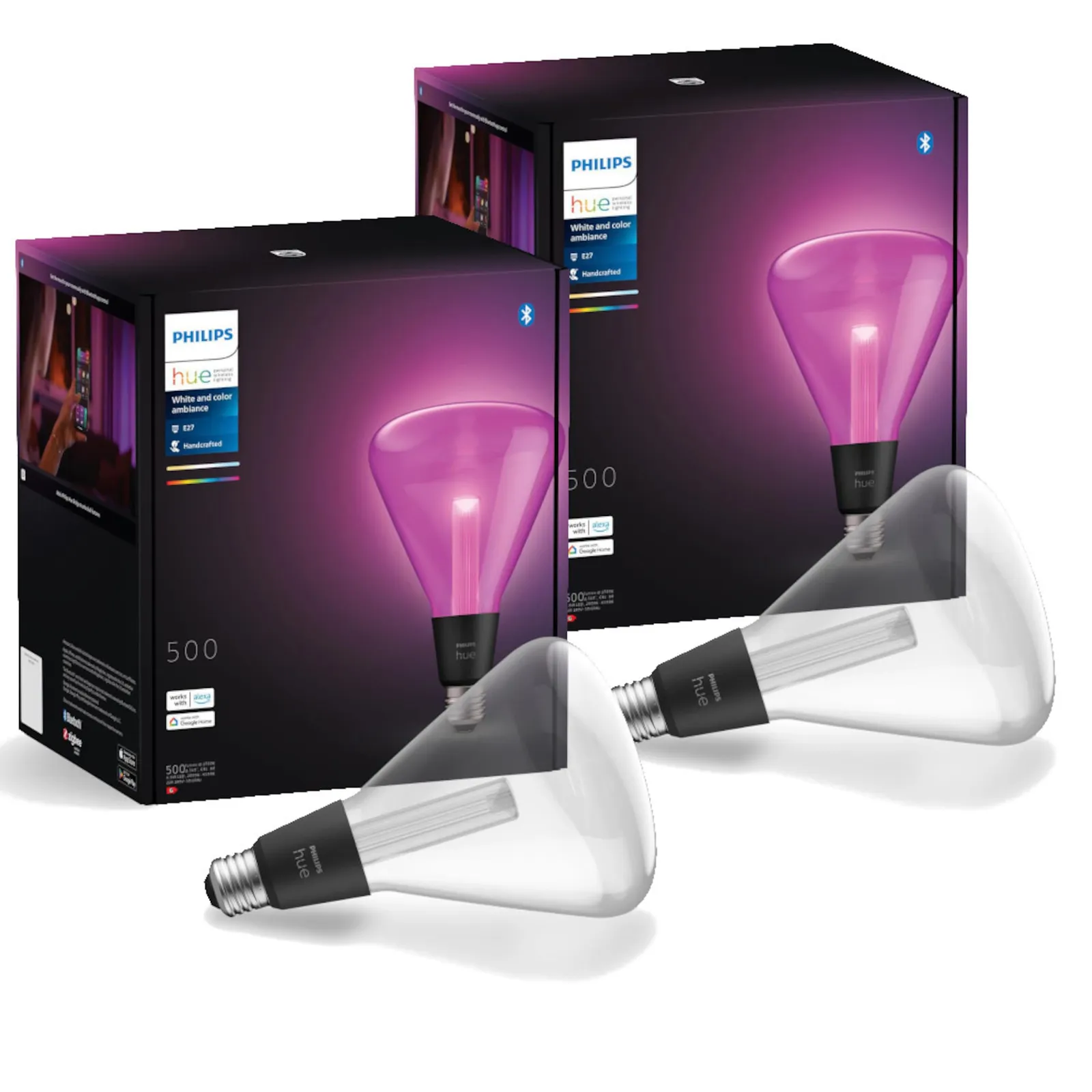 PI_761063378 Philips Hue | Triangle – Smarte Lampe E27 | 2er Set - Slika 1