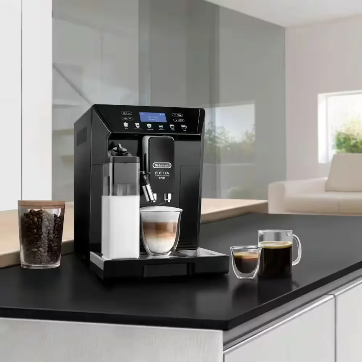 DeLonghi ECAM 44.660.B Eletta Cappuccino Kaffeevollautomat Schwarz - Slika 4