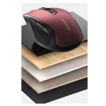 UGREEN MU006 bežični ergonomski miš, bluetooth, 4000 DPI, USB, crveni - Slika 3