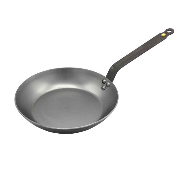 DeBuyer 5610.26 Bratpfanne, Eisenstahl silber 26cm