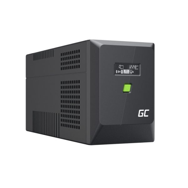 Green Cell UPS (UPSLM900) 1500VA/900W, Modified sine wave, Line Interactive AVR, LCD
