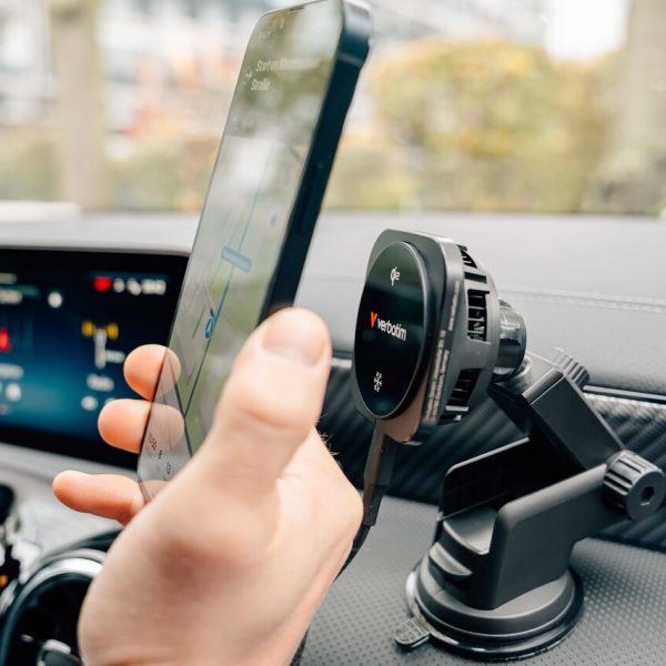 Verbatim Charge ´n´ Drive Qi2 Magnetic Wireless Car Charger