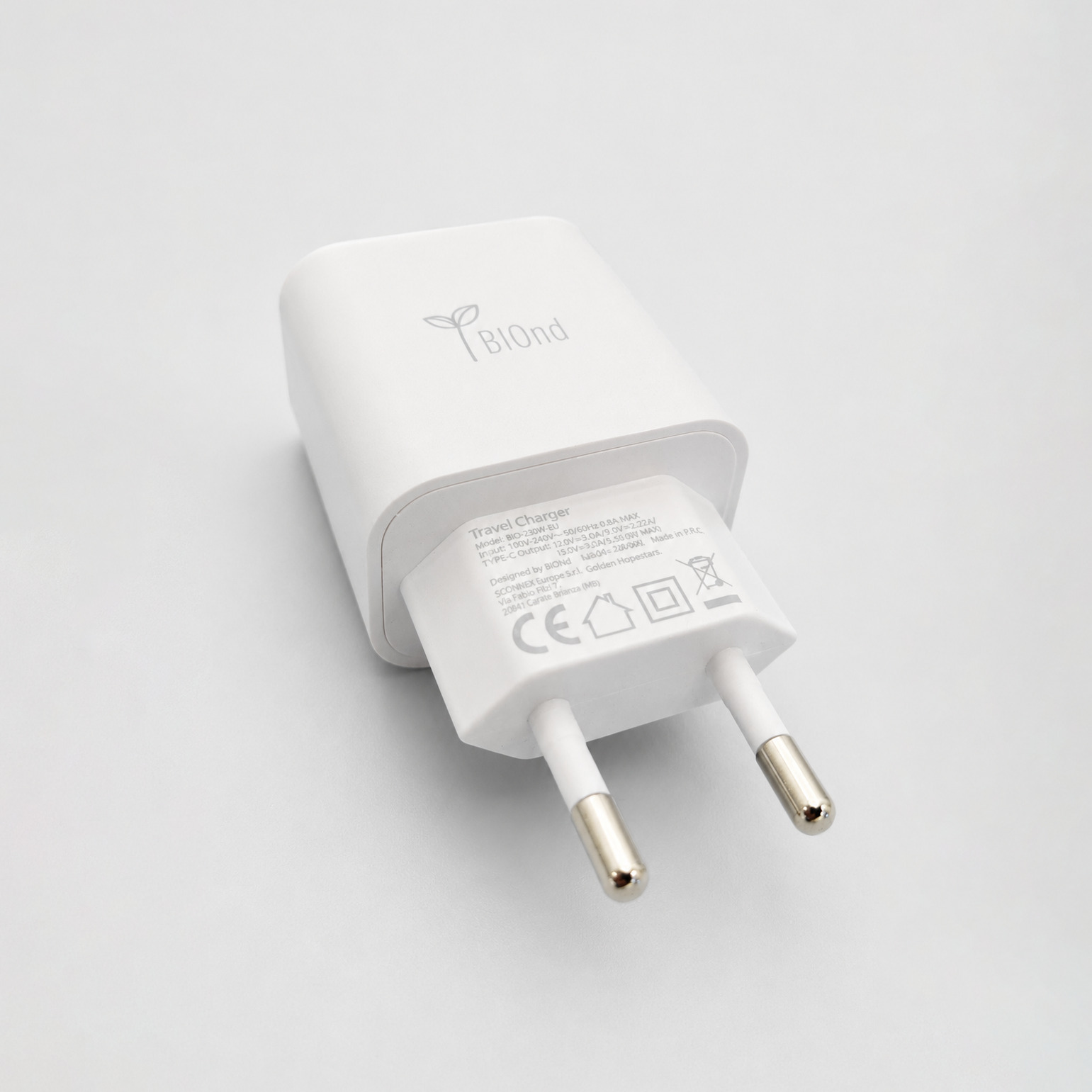 199686-57_77825_02 BIOnd USB-C zidni punjač, 20W, bulk - Slika 1