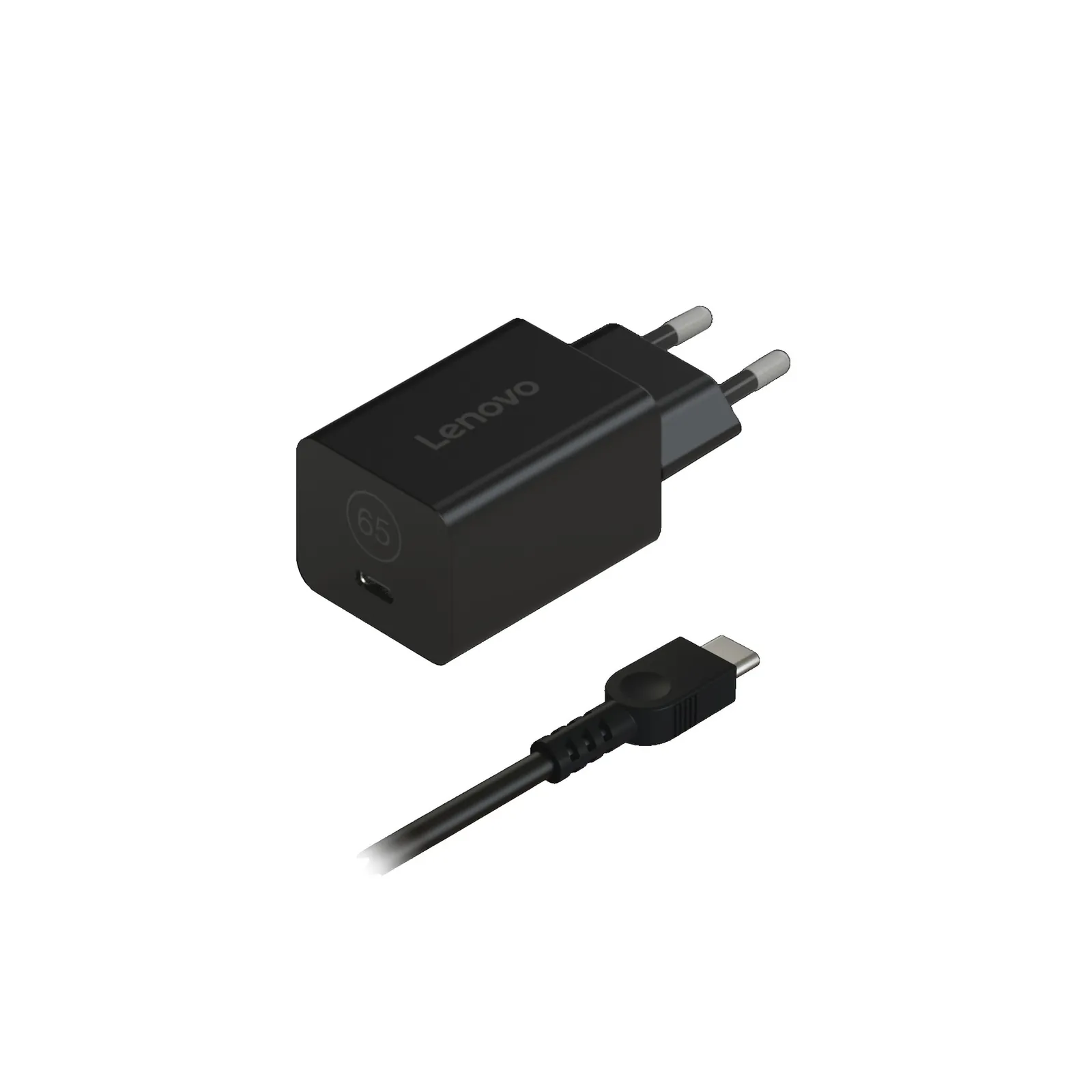 PI_774341594 Lenovo GaN Nano 65W USB-C Power Adapter EU, Netzeil - Slika 1