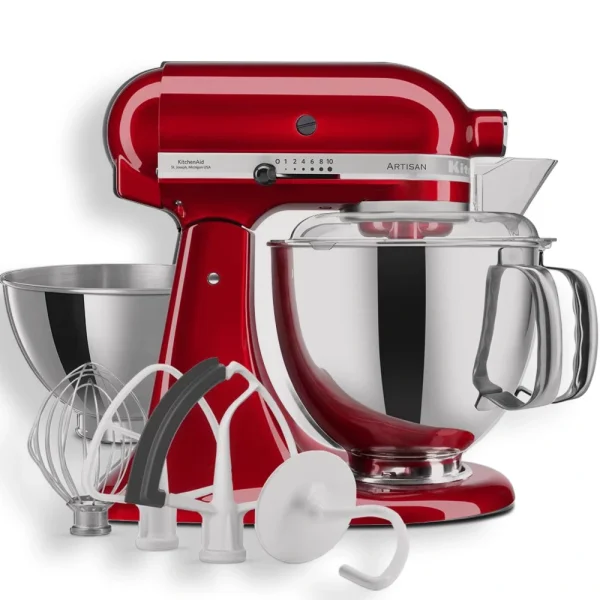 KitchenAid Artisan 5KSM175PSECA Candy Apple, samostojeći mikser