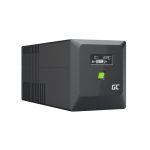 Green Cell UPS (UPSLP480) 750VA/480W, Pure sine wave, Line Interactive AVR, PowerProof with LCD