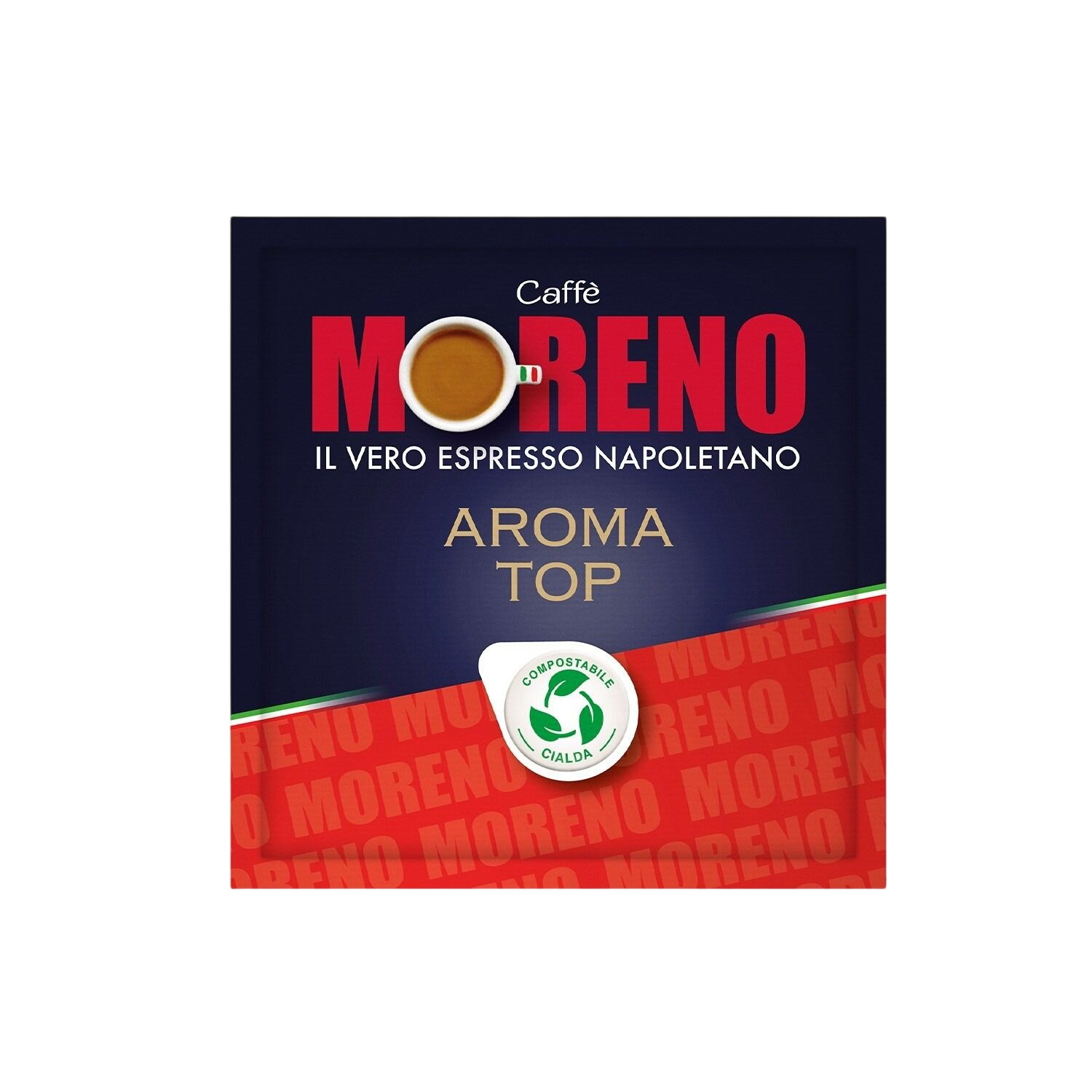 420400 Caffè MORENO AROMA TOP 44mm ESE System Kaffee Pads 50 Stück a 7 g - Slika 1