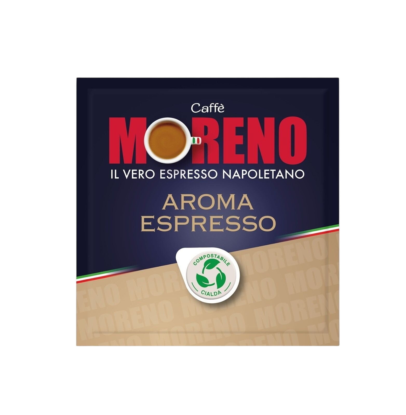 420402 Caffè MORENO AROMA ESPRESSO 44mm ESE System Kaffee Pads 50 Stück a 7 g - Slika 1