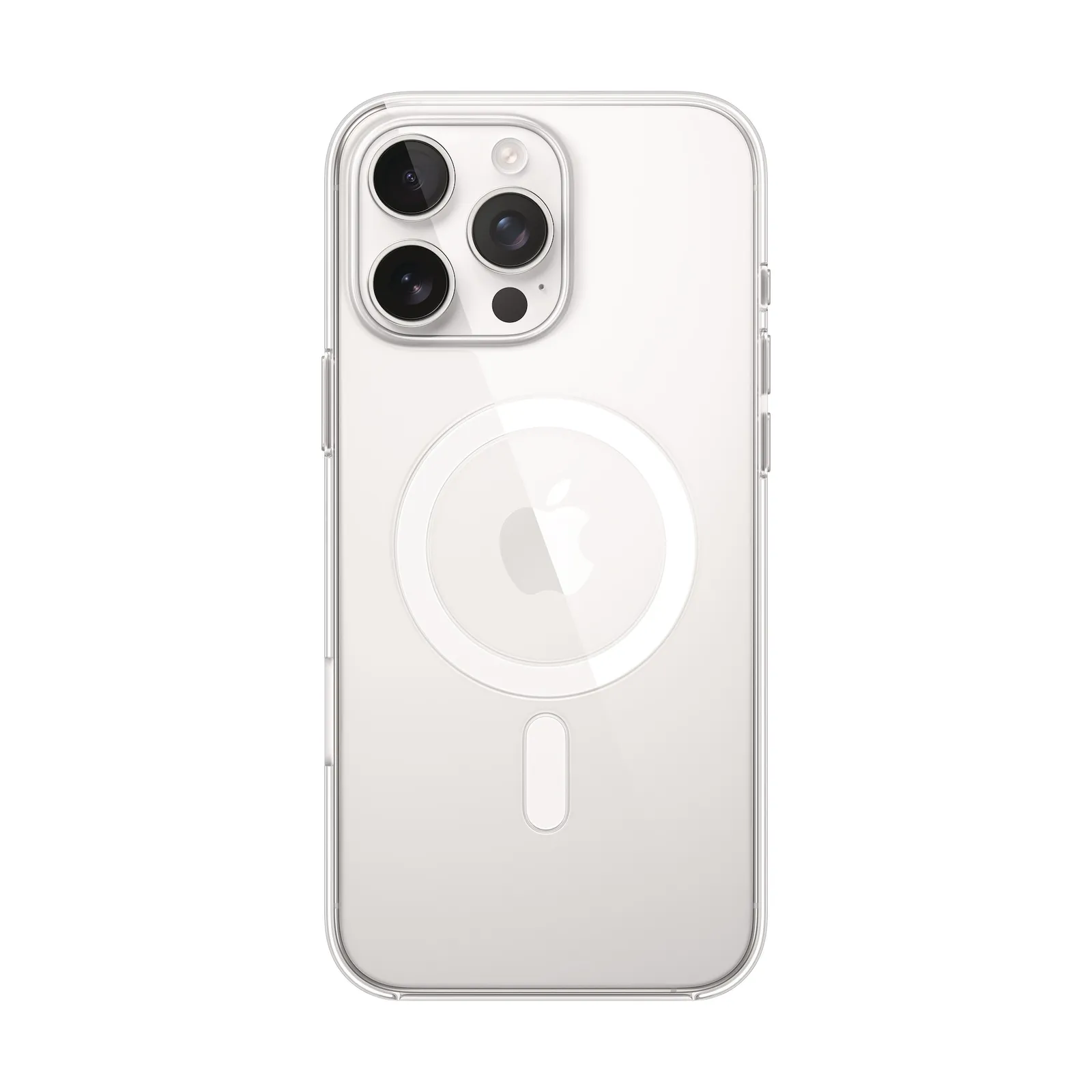 PI_387441162 Apple Original iPhone 16 Pro Max Clear Case mit MagSafe - Transparent - Slika 1