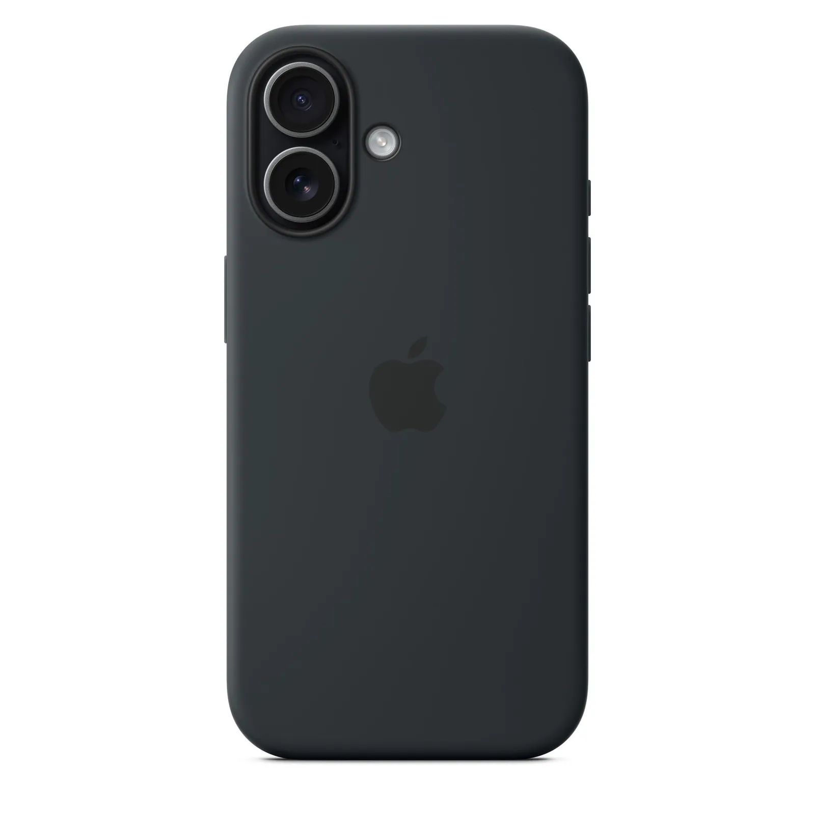 PI_707879974 Apple Silicone Case mit MagSafe für iPhone 17 Schwarz - Slika 1