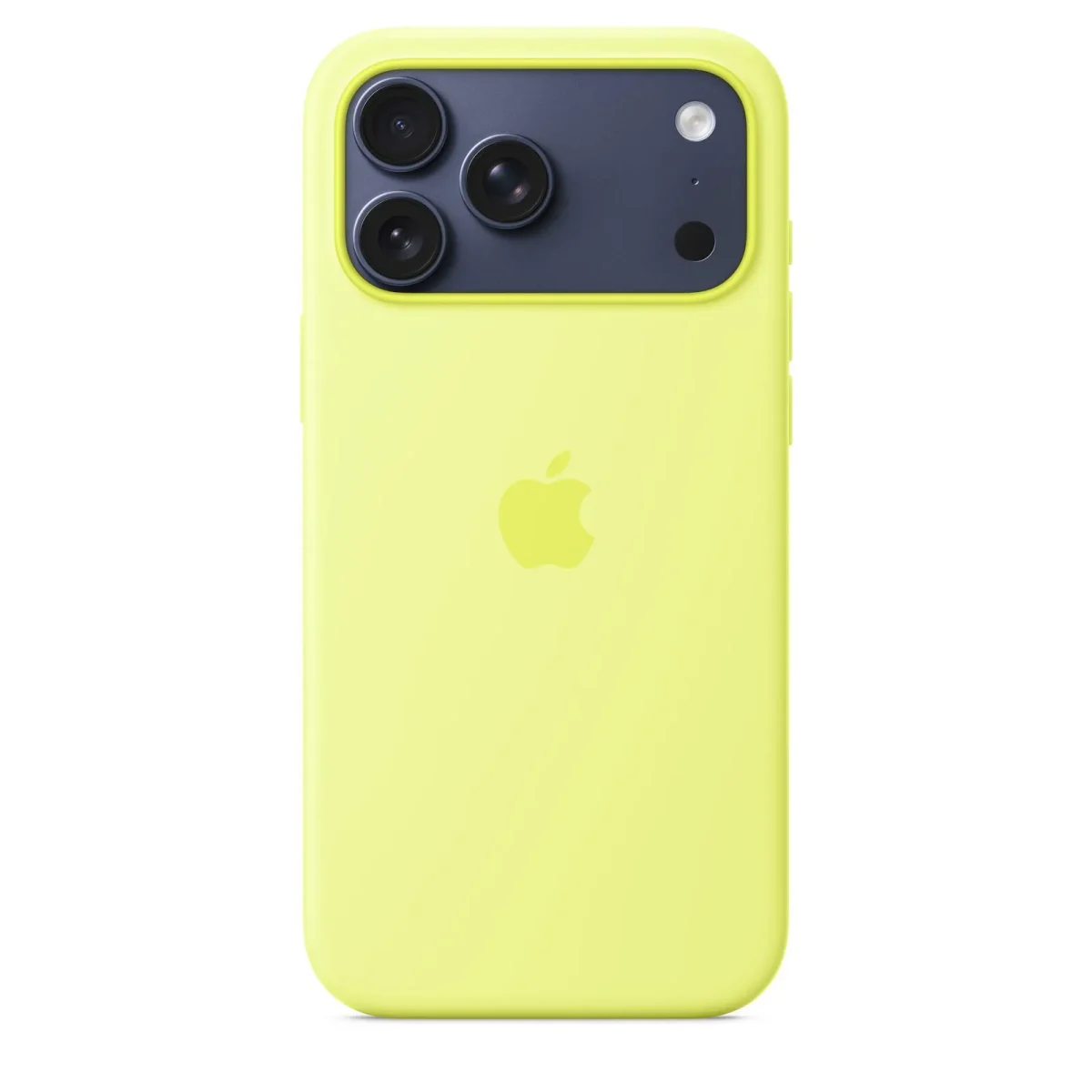 Apple Silicone Case mit MagSafe für iPhone 17 Pro Max Neongelb - Slika 3