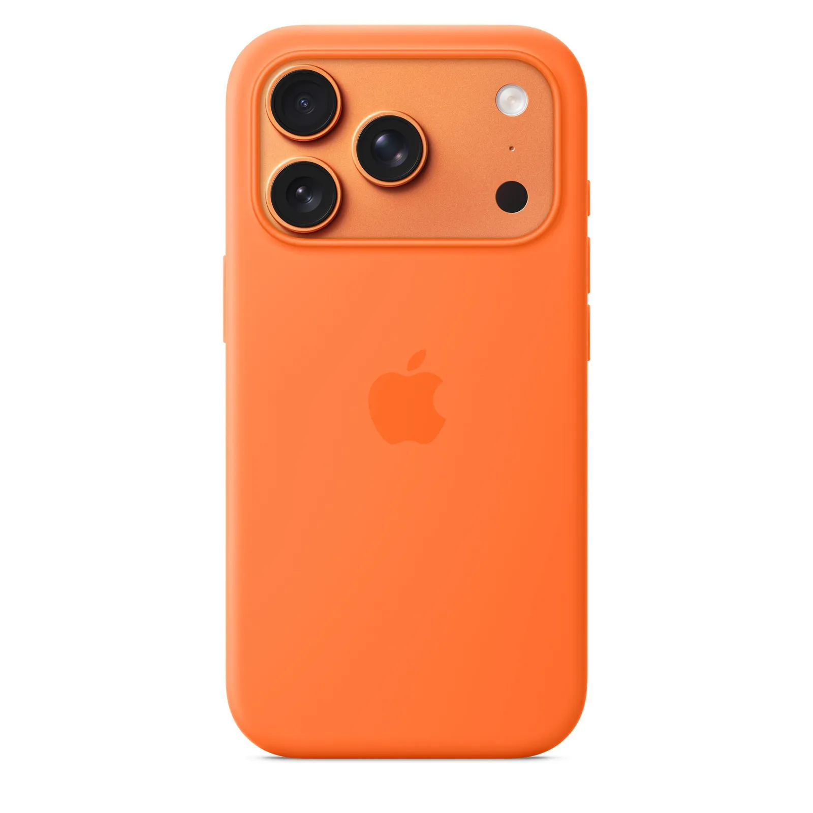 PI_708249955 Apple Silicone Case mit MagSafe für iPhone 17 Pro Orange - Slika 1