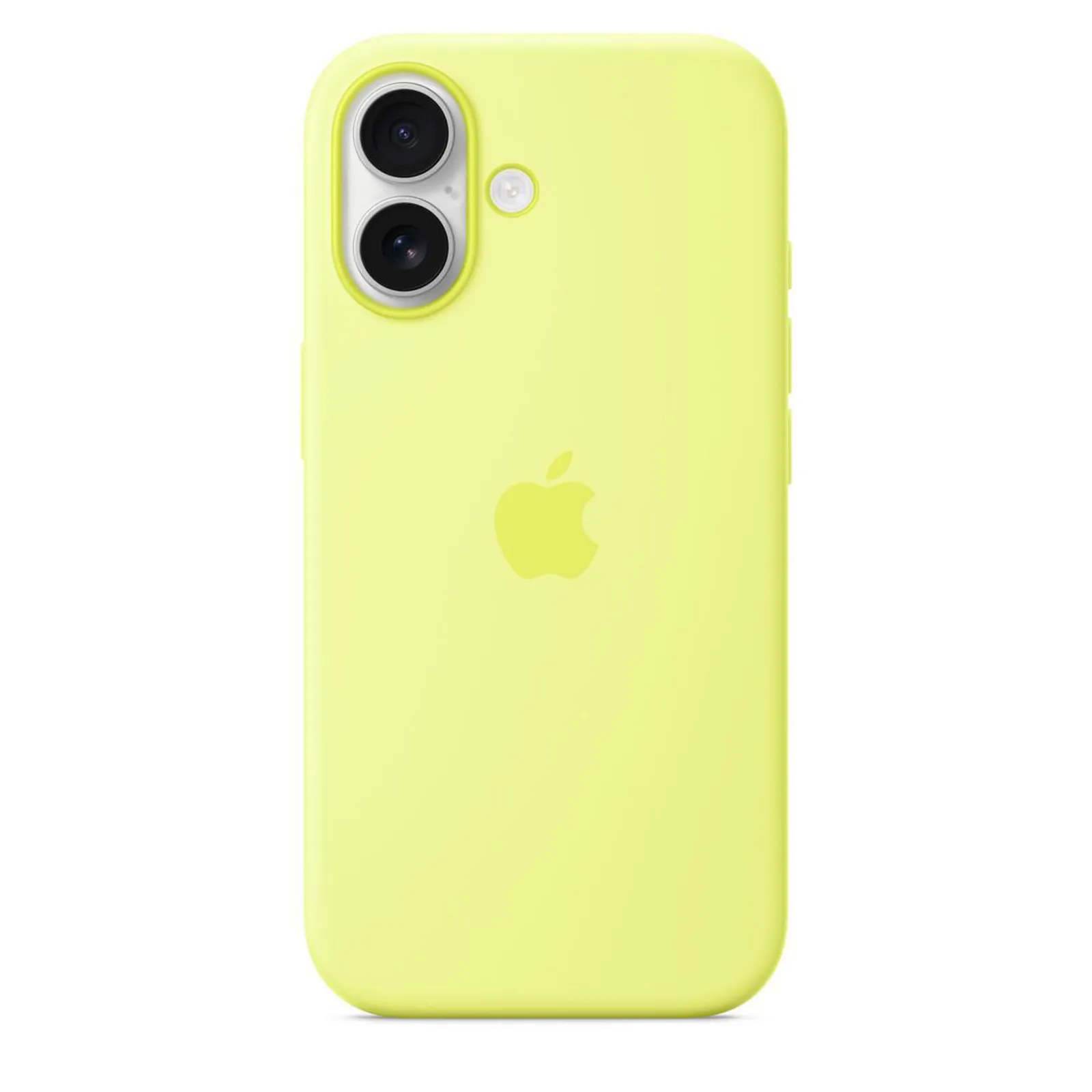 PI_708286235 Apple Silicone Case mit MagSafe für iPhone 17 Neongelb - Slika 1