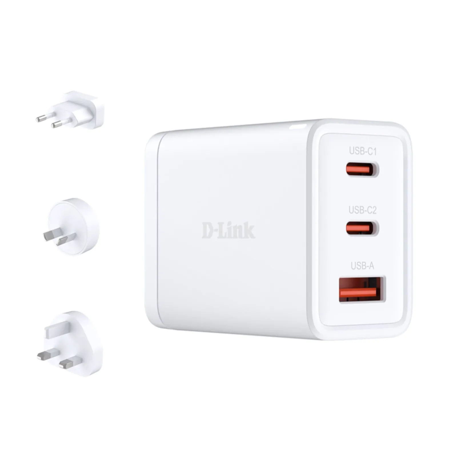 PI_760705708 D-Link DCP-651 65W GaN Charger USB-C USB-A - Slika 1
