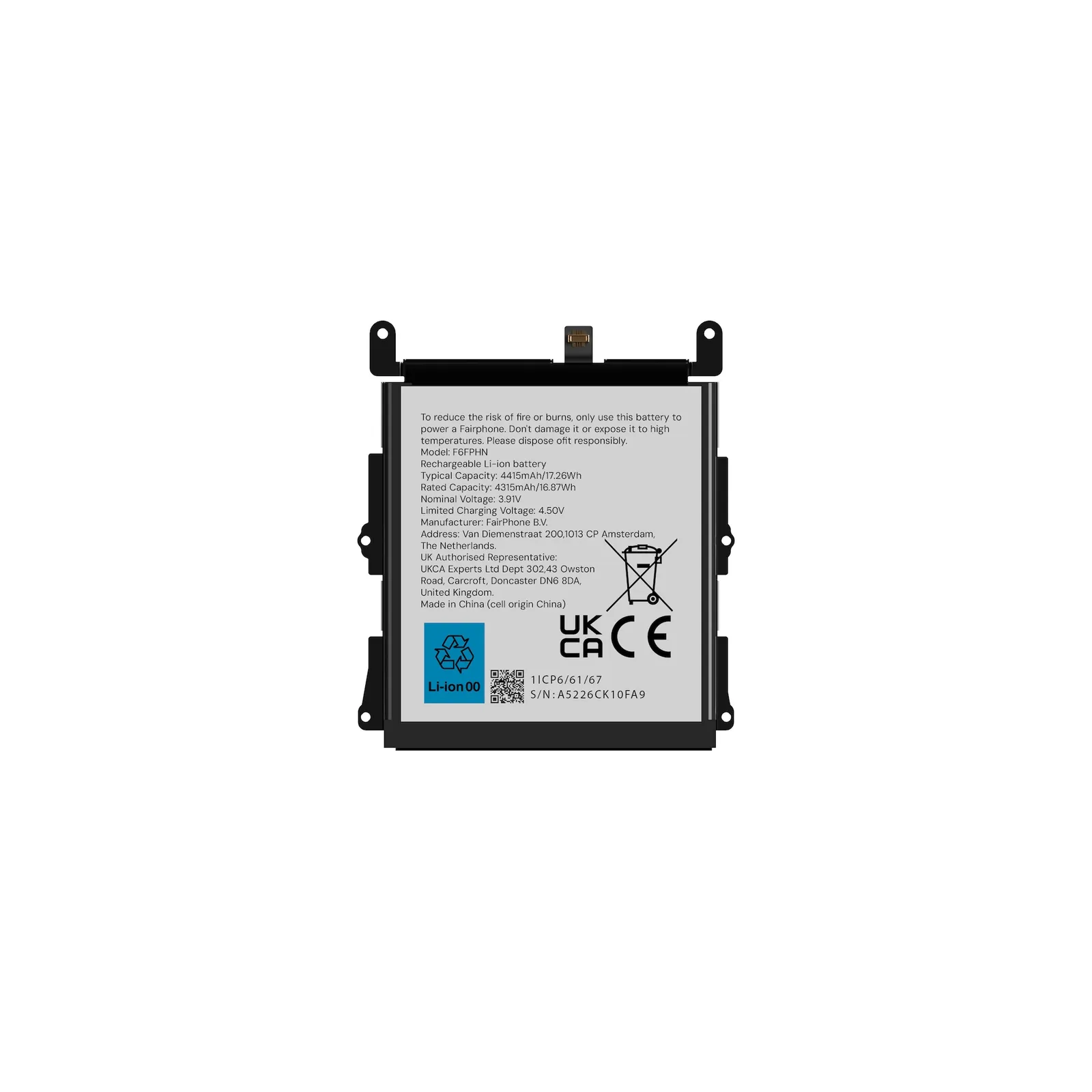 PI_761229081 Fairphone Akku für Fairphone 6 - Slika 1