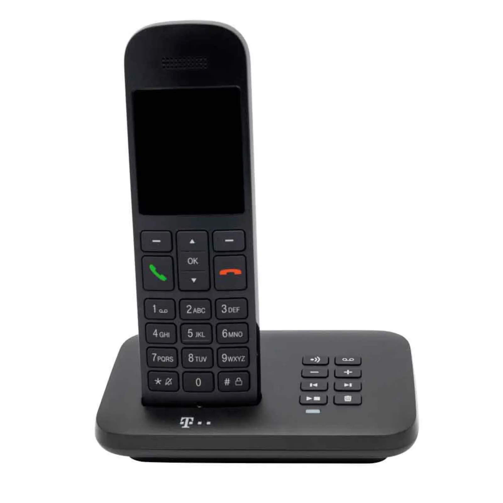 PI_761835634 Telekom Sinus A12 schnurloses Festnetztelefon schwarz - Slika 1