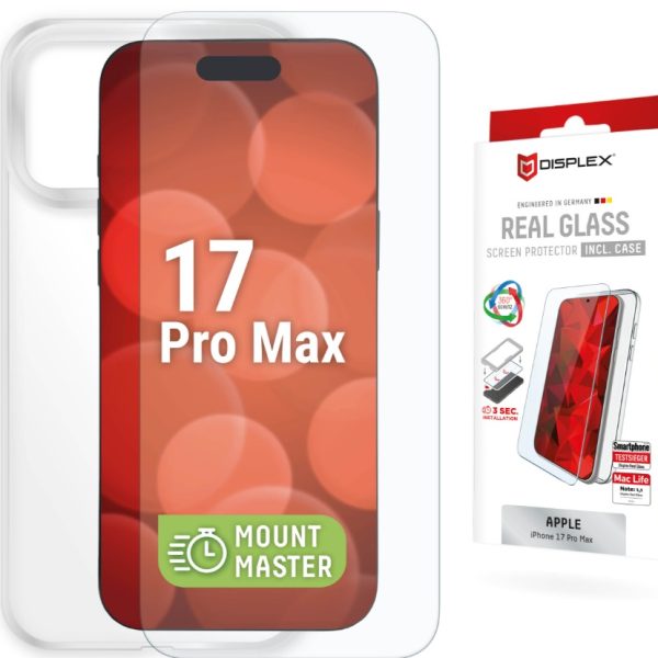 DISPLEX Real Glass MM+Case Apple iPhone 17 Pro Max