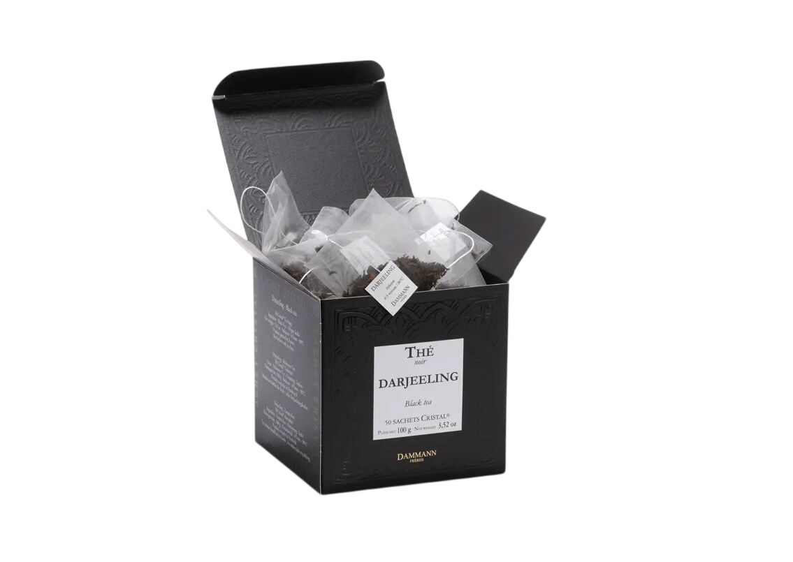421932 Dammann Frères Darjeeling Schwarzer Tee - 50 Cristal Beutel - Slika 1