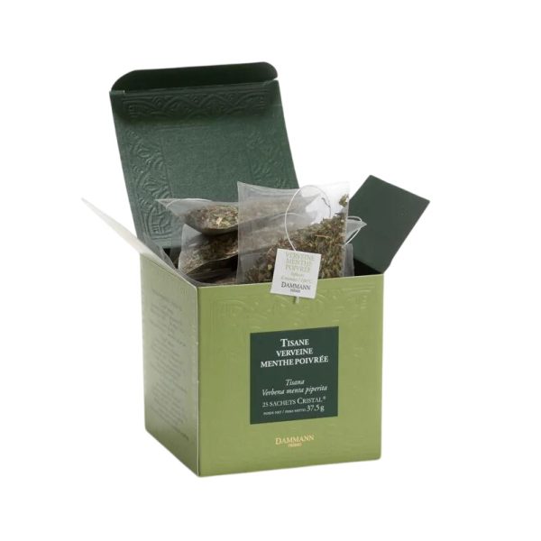 Dammann Frères Kräutertee - Eisenkraut mit Pfefferminze (25 Beutel)