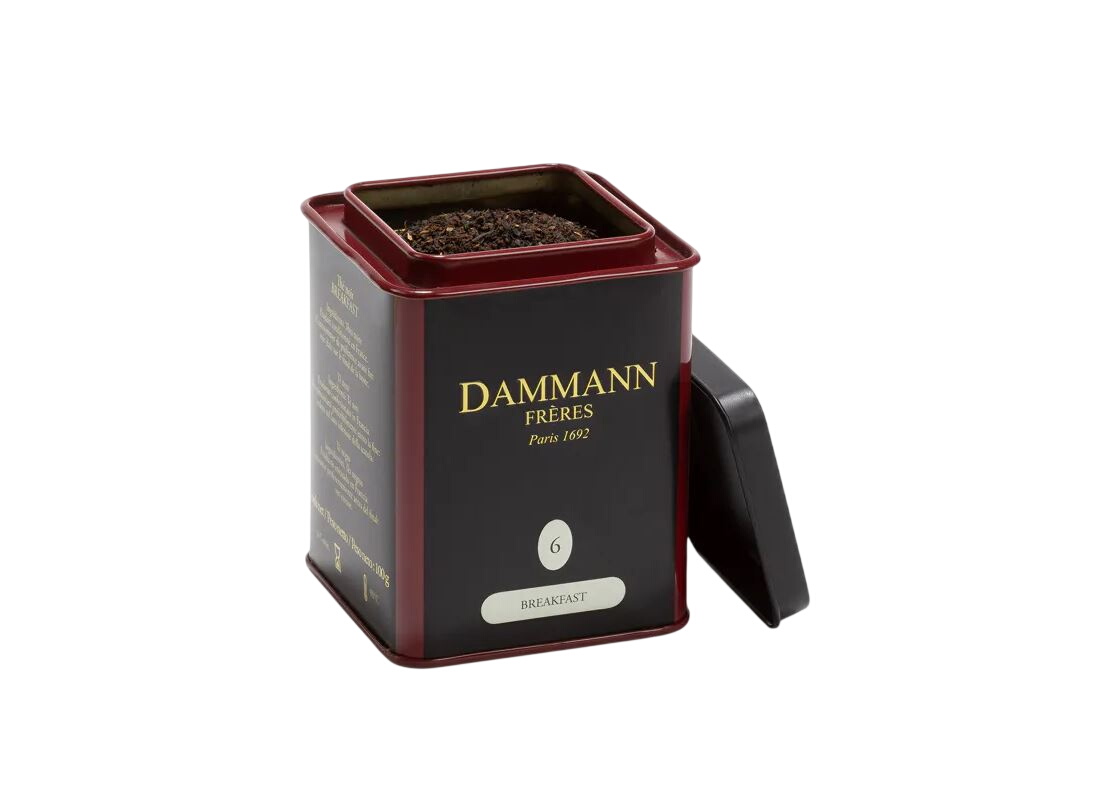 421944 Dammann Frères Schwarztee - Breakfast (100 Gramm Dose, loser Tee) - Slika 1