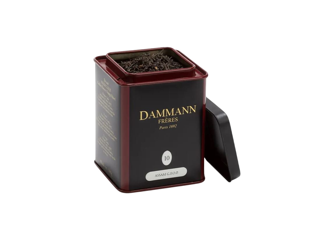 421946 Dammann Frères Schwarztee - Assam (100 Gramm Dose, loser Tee) - Slika 1