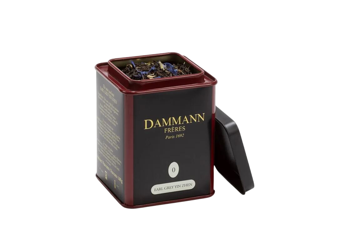 421947 Dammann Frères Schwarzer Tee (aromatisiert)-Early Grey (100 gr. Dose, loser Tee) - Slika 1