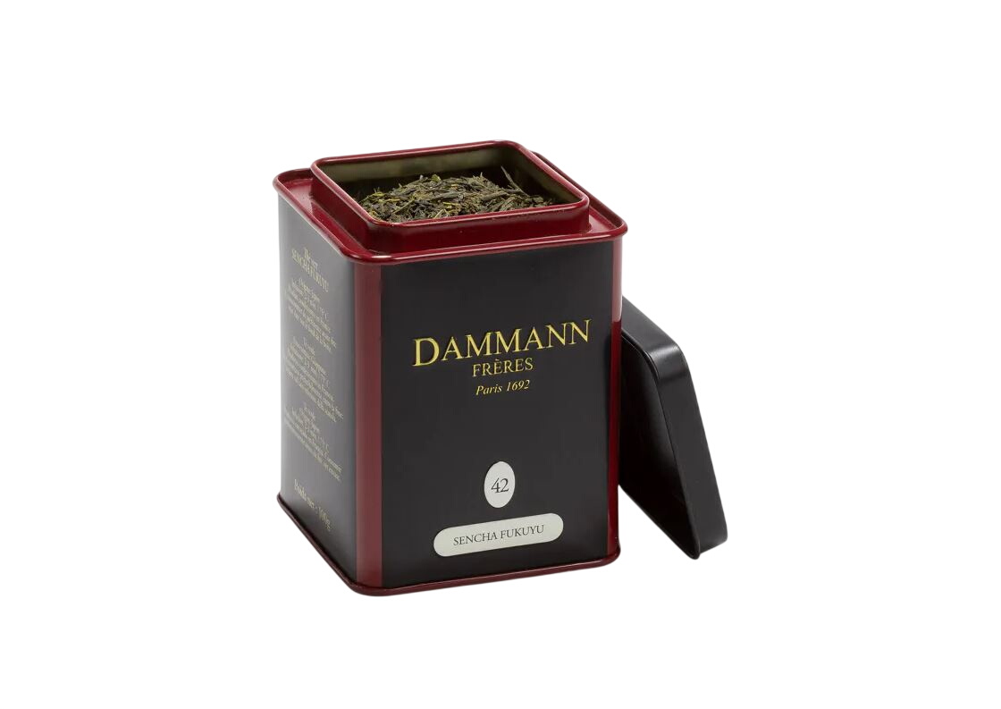 421948 Dammann Frères Grüner Tee - Sencha Fukuyu (100 Gramm Dose, loser Tee) - Slika 1