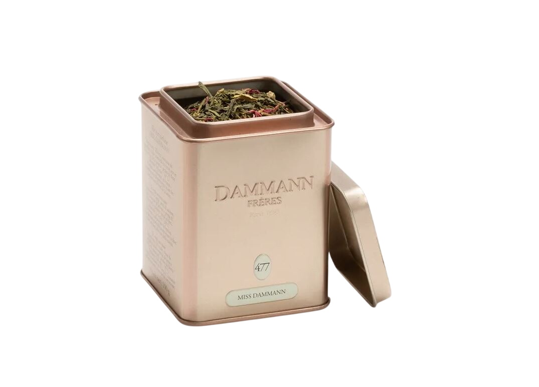 421949 Dammann Frères Grüner Tee (aromatisiert) - Miss Dammann (100 gr. Dose,loser Tee) - Slika 1