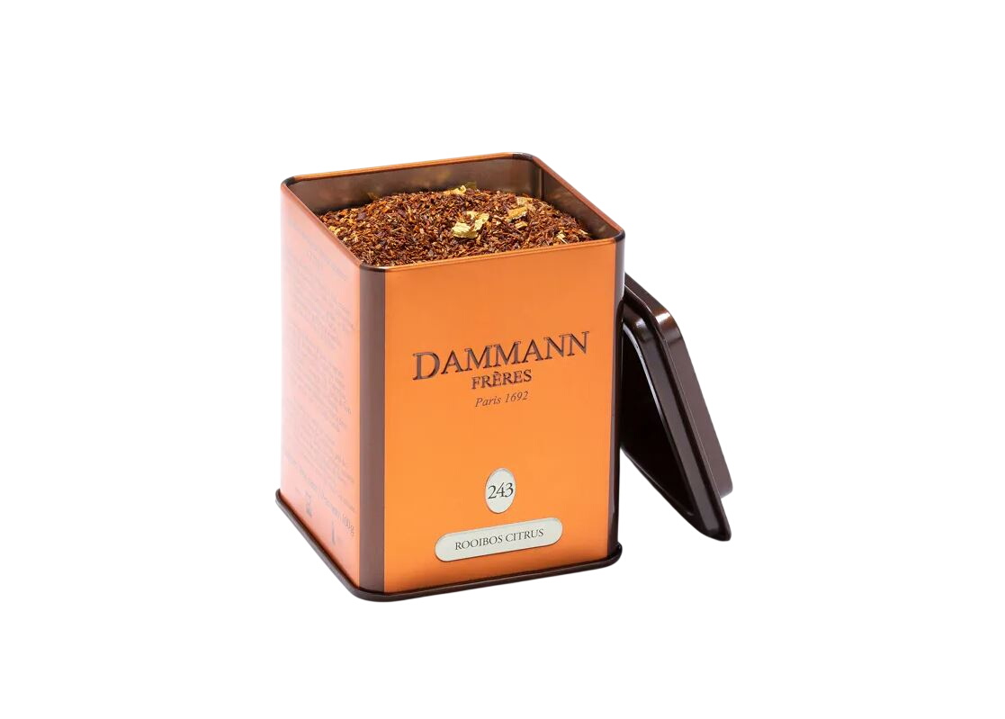 421953 Dammann Frères Rooibos - Zitrus (100 Gramm Dose, loser Tee) - Slika 1