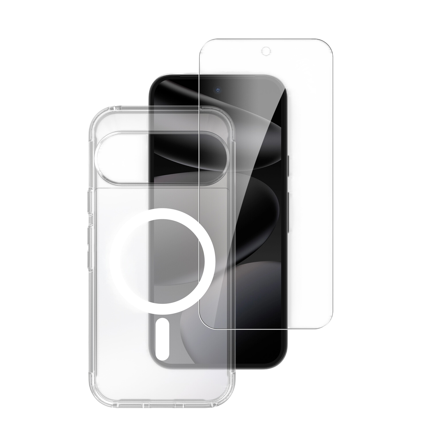 422058 4smarts 360° Premium Protection Set für Google Pixel 11 Pro XL Qi2 ready - Slika 1