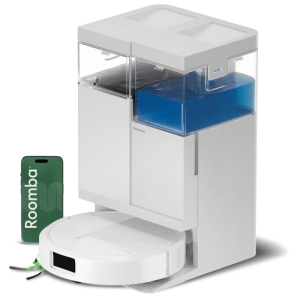 Roomba® Plus 515 Combo Robot + AutoWash ™ Stanica, bijeli