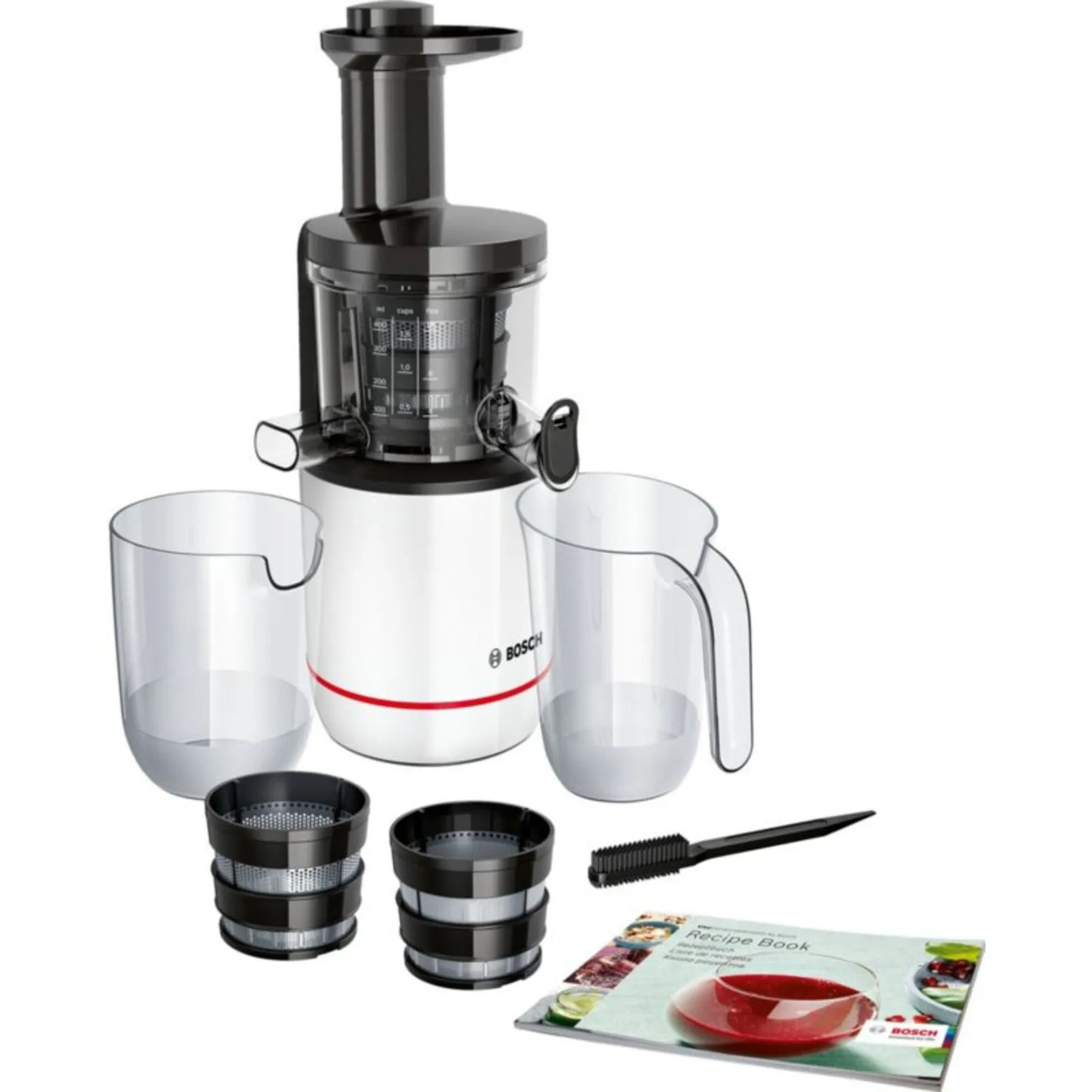 190321154738500701900067P Bosch MESM500W Entsafter Slow Juicer weiß/schwarz - Slika 1
