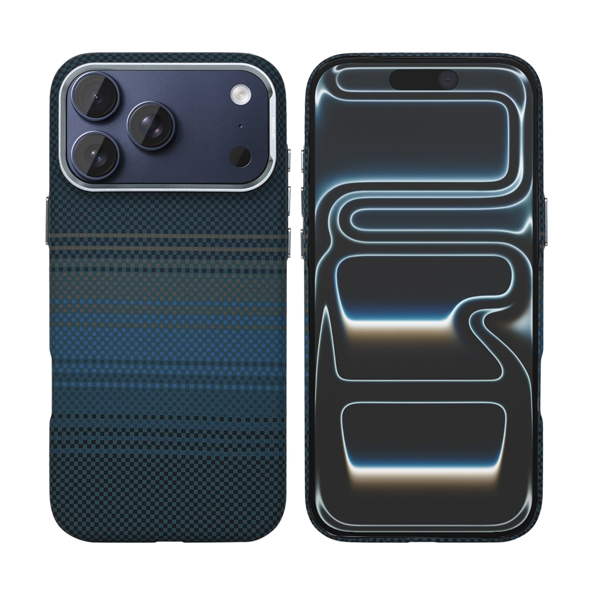 203998-57_03-Rixus-Alpine-Ultra-Slim-Case-With-MagSafe-Compatible-RXA131-For-Apple- Rixus Alpine Ultra-Slim Case With MagSafe Compatible RXA131 For Apple iPhone 17 Pro, 18 Pro Stripe Blue - Slika 1