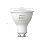 Philips Hue White Ambiance GU10 Smarter Spot Einzelpack 350lm - Slika 3