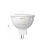 Philips Hue White Ambiance MR16 LED-Lampe 400lm, Einzelpack - Slika 4