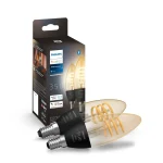 Philips Hue White Ambiance Filament E14 Doppelpack 350l 4,6W - Slika 3