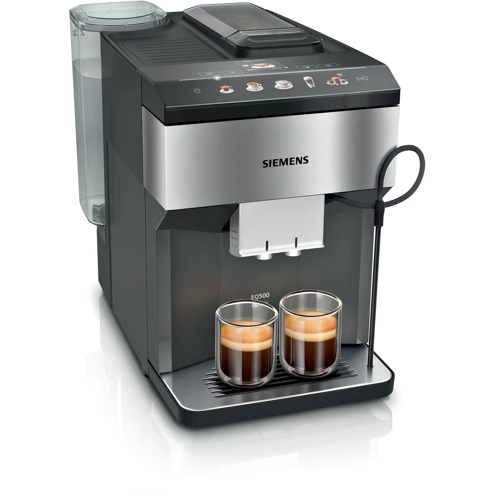 PI_300403844 Siemens TP516DX3 EQ.500 classic connect Kaffeevollautomat edelstahl / schwarz - Slika 1