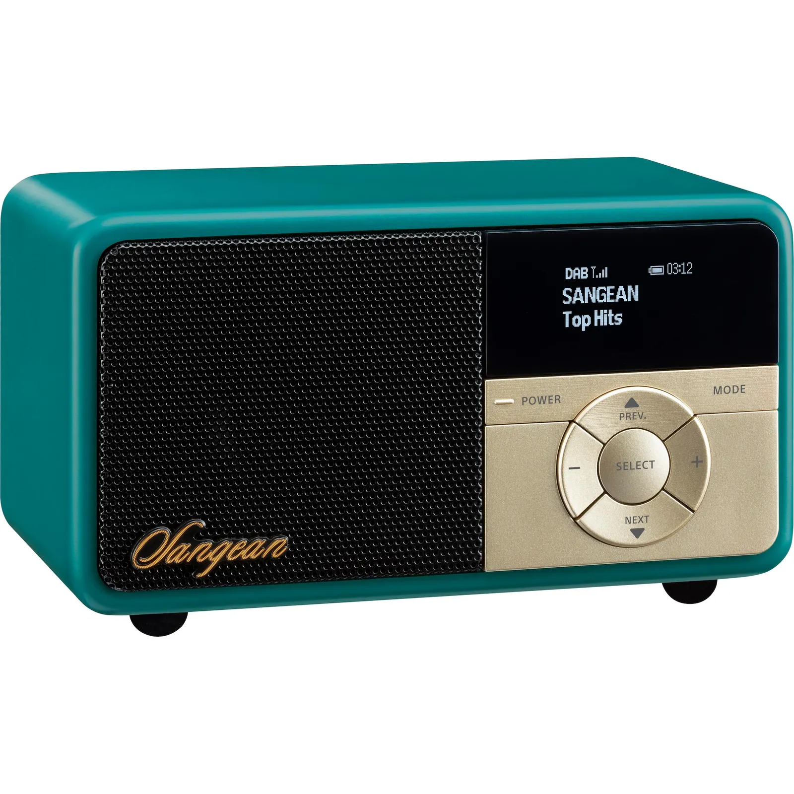 PI_698356201 Sangean DDR-7X Portables DAB Radio Grün - Slika 1