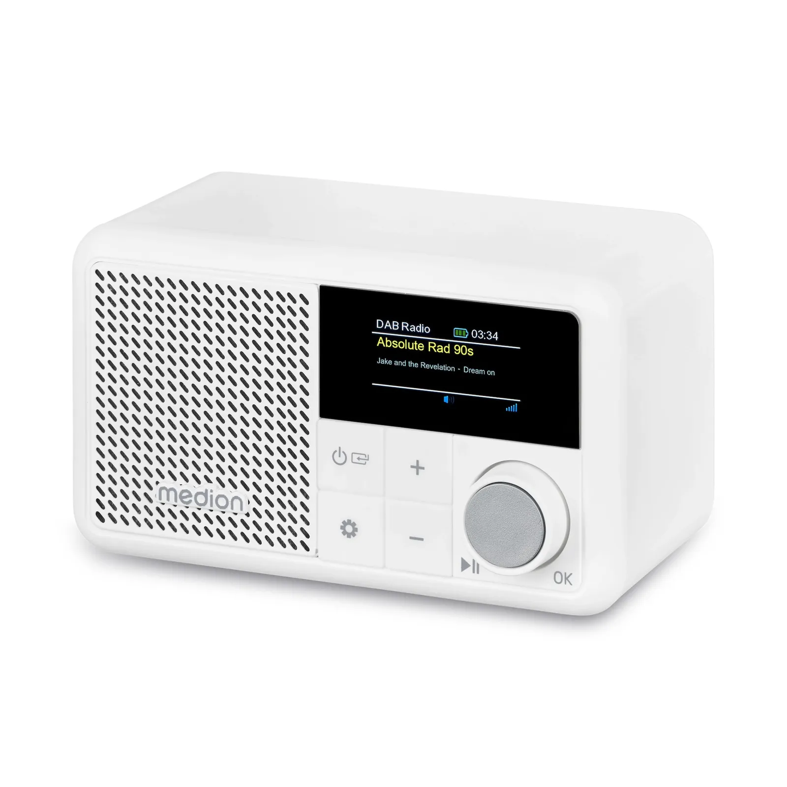 PI_728110009 Medion LIFE® S66822 Tragbares DAB+ Radio weiß - Slika 1