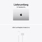 Apple MacBook Pro 14" 2025 notebook, M5/16GB/M5/512GB, Silver - Slika 2