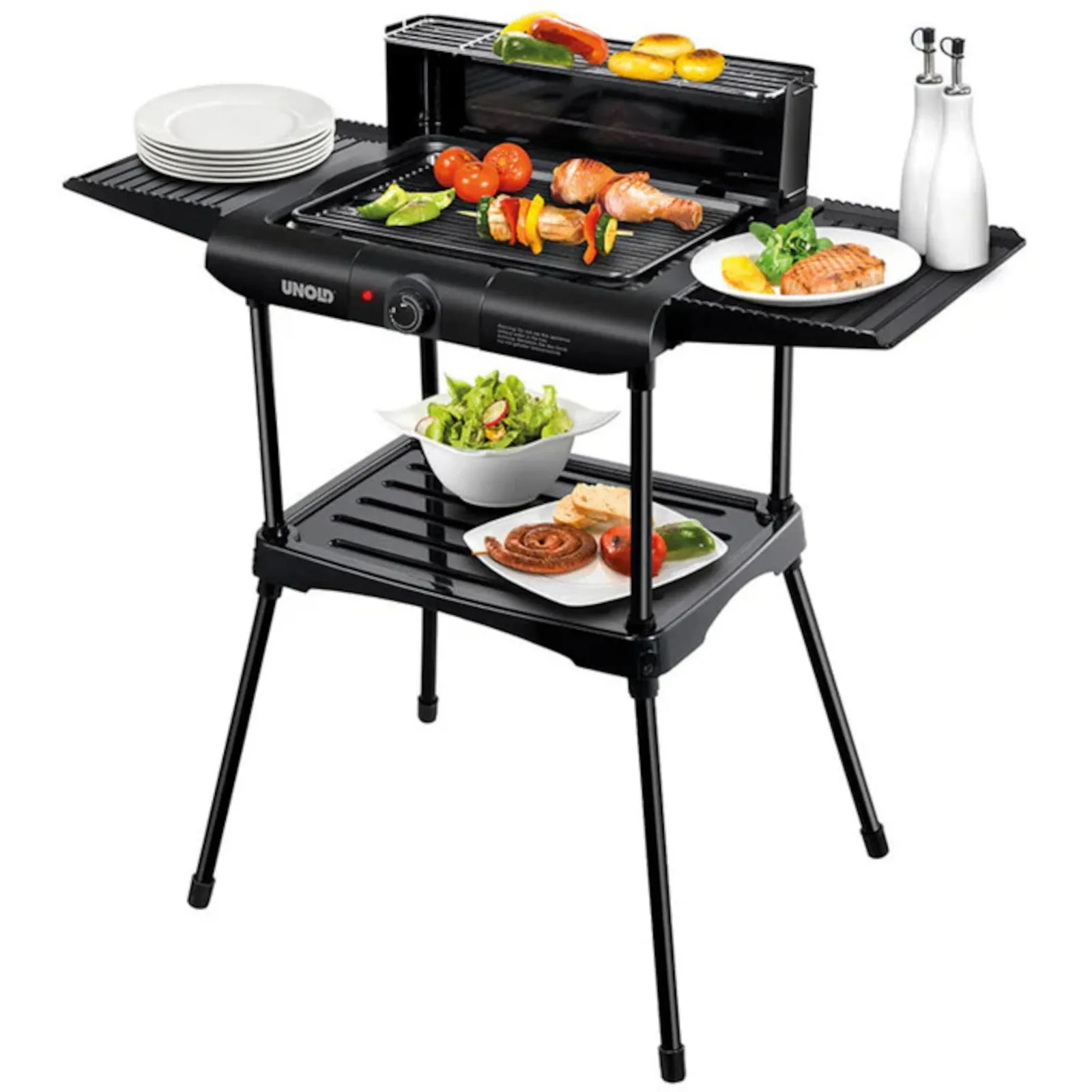 PI_762063831 Unold 58565 Barbecue-Grill Vario schwarz - Slika 1