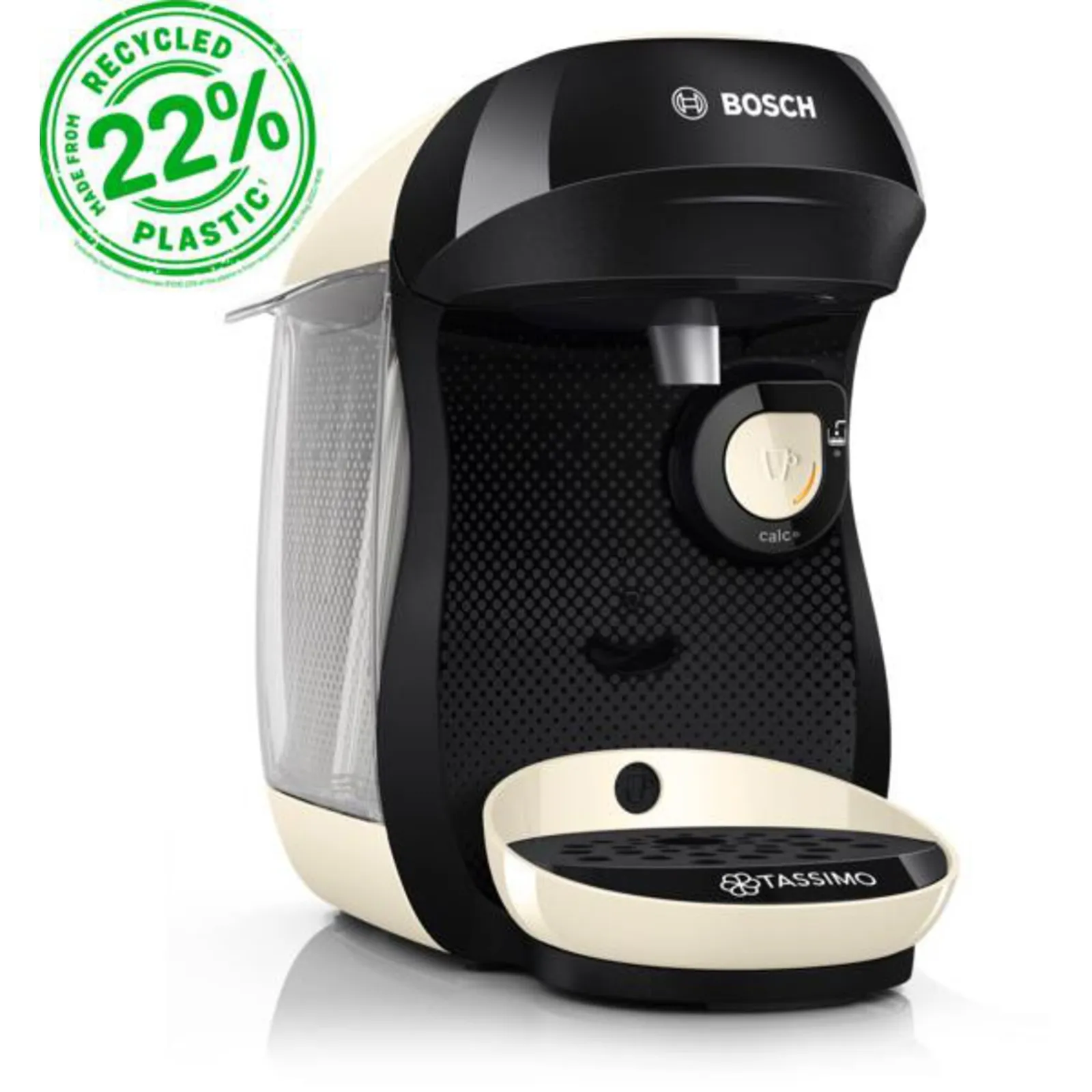 PI_769095500 Bosch TAS107E TASSIMO aparat za kavu, HAPPY friendly cream - Slika 1