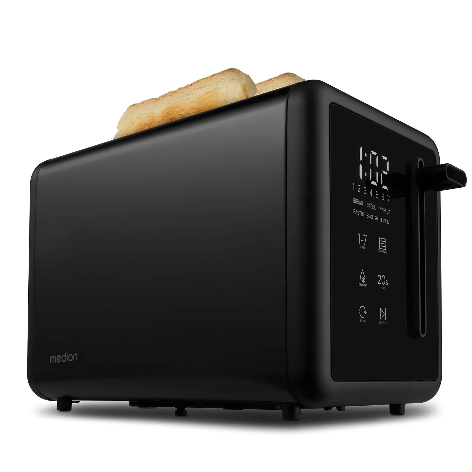 PI_770239701 Medion Life MD12102 Toaster schwarz - Slika 1