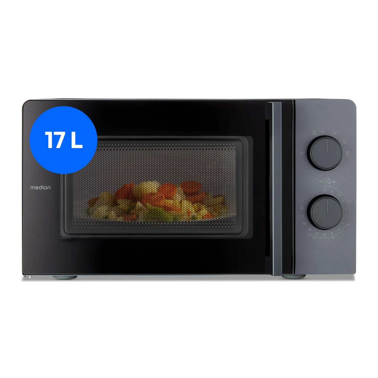 PI_771162136 Medion LIFE® MD12211 Mikrowelle grau 700W 17L - Slika 1