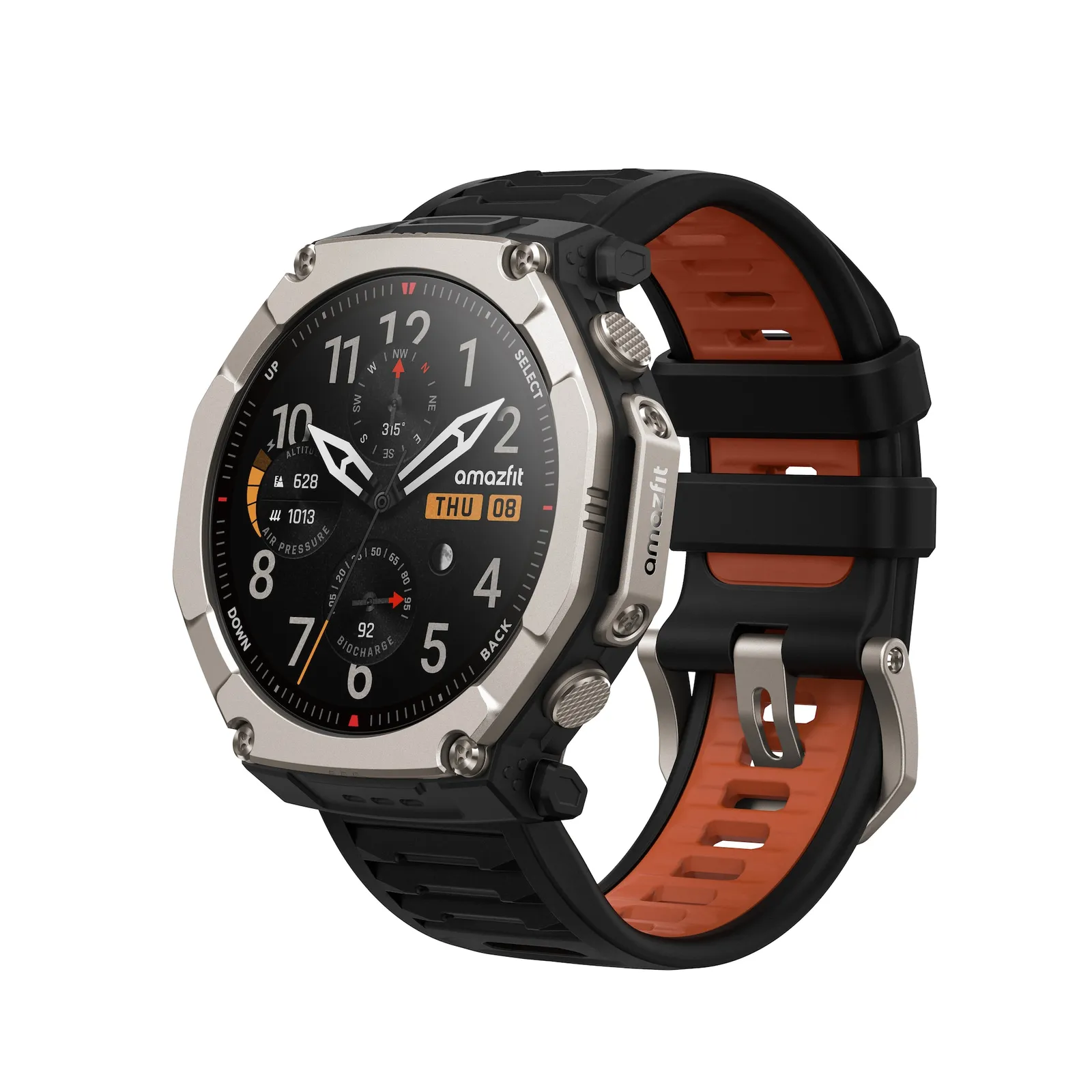 PI_771954660 Amazfit T-Rex Ultra 2 Black Smartwatch HYROX-Modus - Slika 1