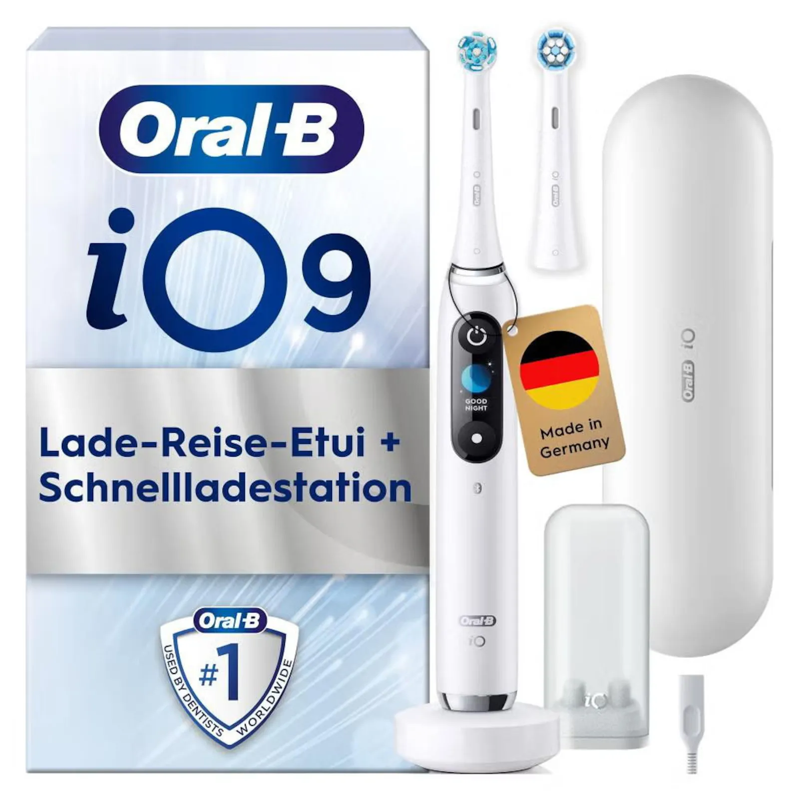 PI_772194743 Oral-B iO Series 9+ Sensitive Elektrische Zahnbürste Weiß - Slika 1